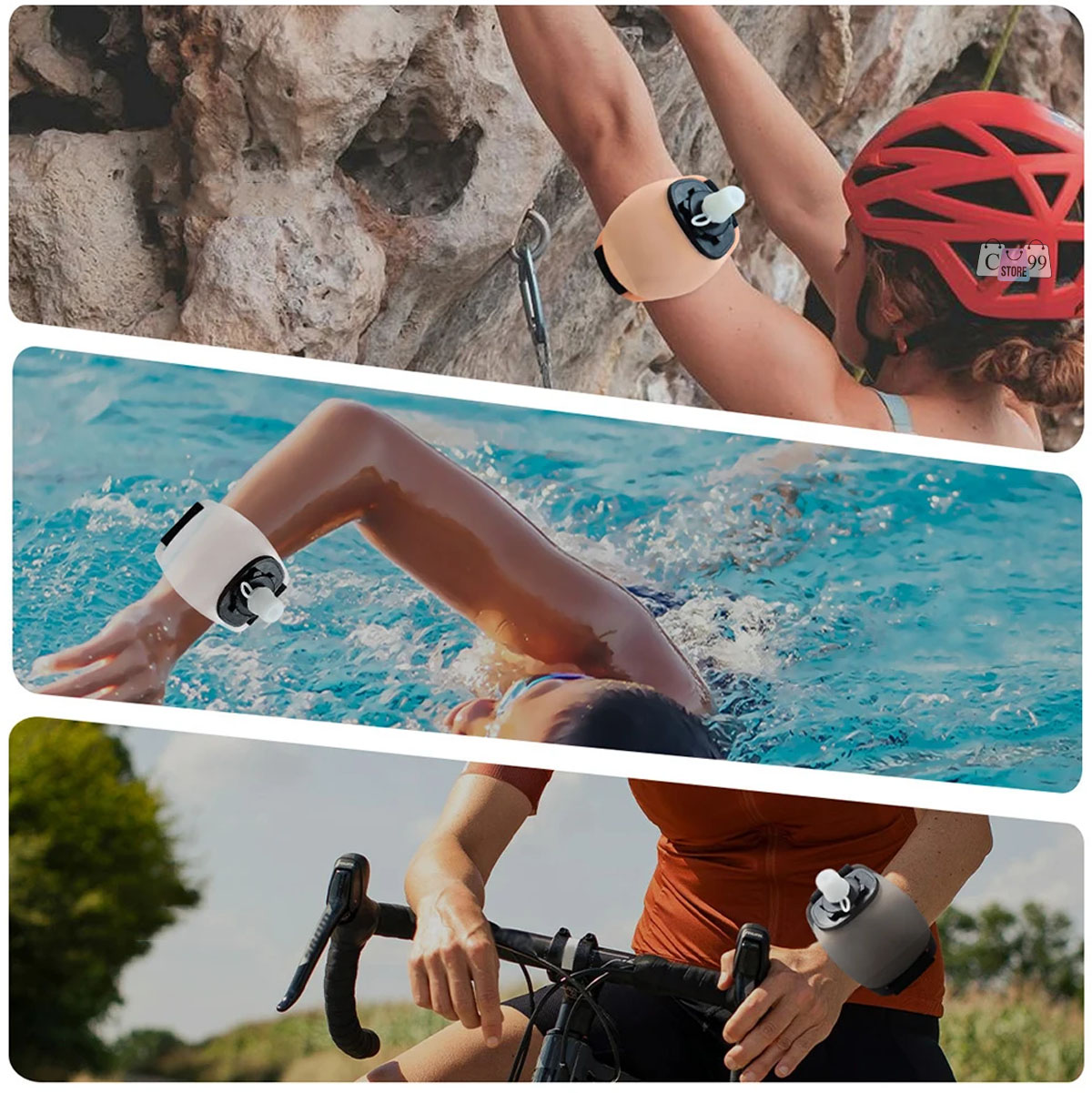 Termo De Agua Deportiva Para Muñeca